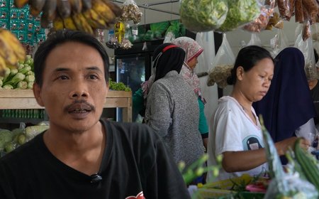 Maryanto, Anggota BMT UGT Nusantara yang Sukses Kembangkan Usaha Sayur dari Gerobak Keliling hingga Punya 7 Cabang