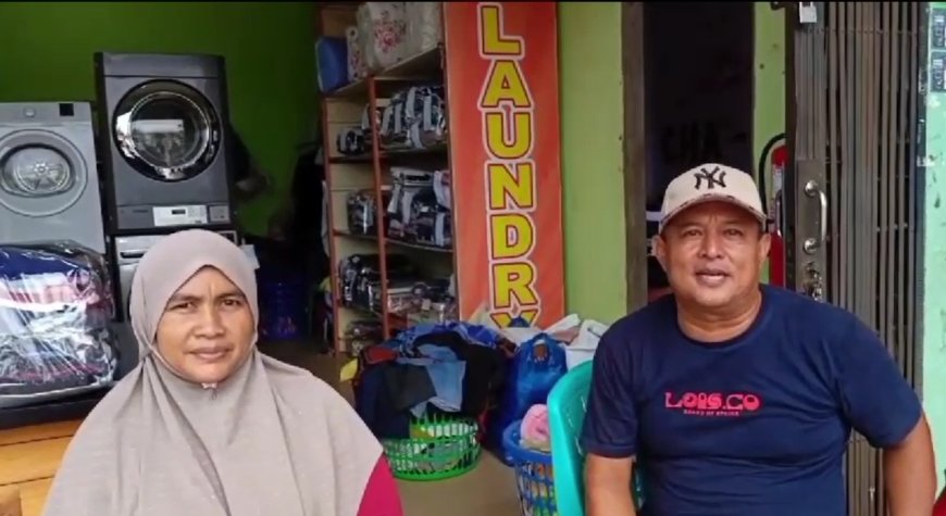 Bersama BMT UGT Nusantara, Usaha Laundry dan Depot Air Milik Zeni Rahmawati Makin Berkembang