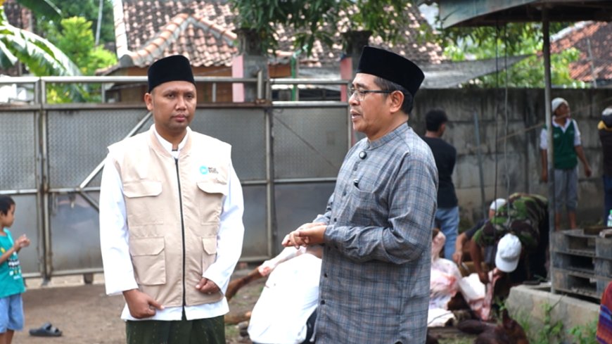 BMT UGT Nusantara Gelar Penyembelihan Hewan Kurban, Distribusikan kepada 450 Warga Sekitar Melalui LAZ Sidogiri