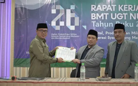 BMT UGT Nusantara Gelar Rakernas Bahas Rencana Kerja 2026 di Mojokerto