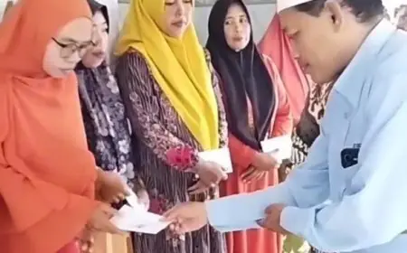 Solidaritas untuk Sapudi: Bantuan Perbaikan Masjid dan Korban Gempa Telah Diterima Anggota