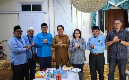BMT UGT Nusantara Paparkan Program Pembiayaan Air Bersih kepada Wakil Wali Kota Pontianak
