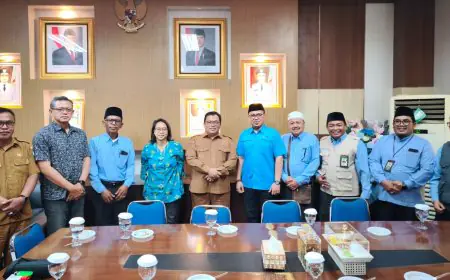 BMT UGT Nusantara Laporkan Rencana Kerjasama PDAM kepada Wakil Bupati Kubu Raya