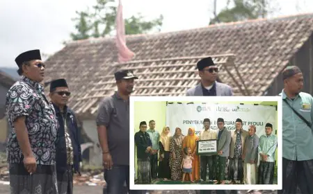 Sinergi BMT UGT Nusantara dan LAZ Sidogiri Tinjau Lokasi Bencana dan Salurkan Bantuan Produktif Anggota yang menjadi Korban Erupsi Semeru