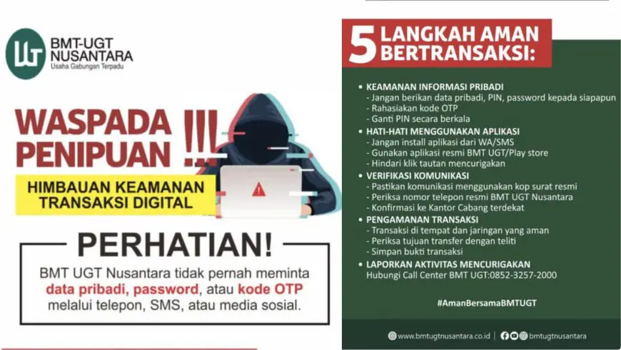 Dana Anggota Rp30 Juta Raib di BMT UGT Nusantara: Kejahatan Siber, Bukan Kelemahan Sistem IT