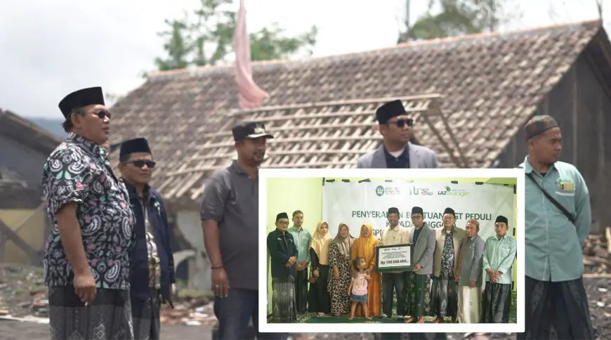 Sinergi BMT UGT Nusantara dan LAZ Sidogiri Tinjau Lokasi Bencana dan Salurkan Bantuan Produktif Anggota yang menjadi Korban Erupsi Semeru