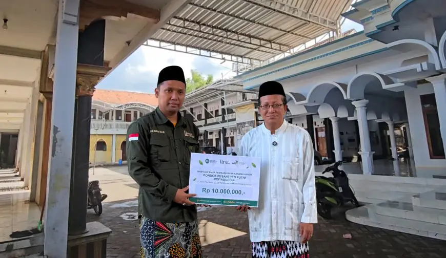 UGT Peduli dan LAZ Sidogiri Perkuat Sinergi, Salurkan Bantuan Pembangunan Sarana Ponpes Irsyaduddin