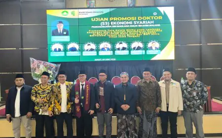 GM BMT UGT Nusantara Raih Gelar Doktor dengan Predikat Cumlaude dari UIN Maliki Malang
