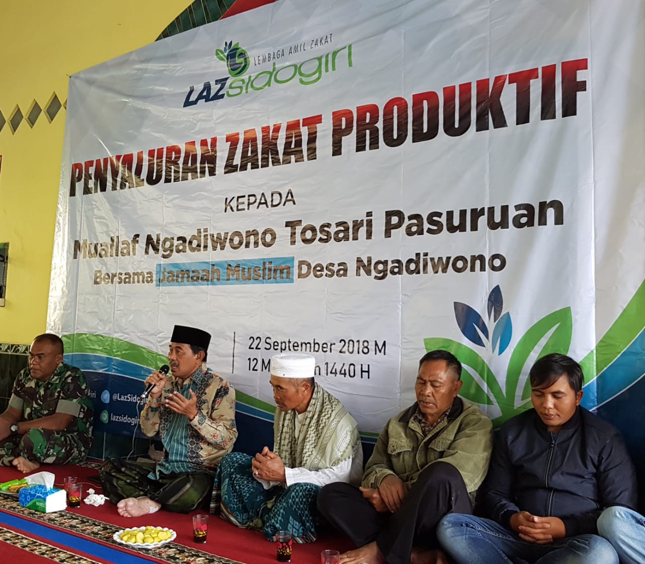 Bantu Muallaf Ngadiwono Tosari