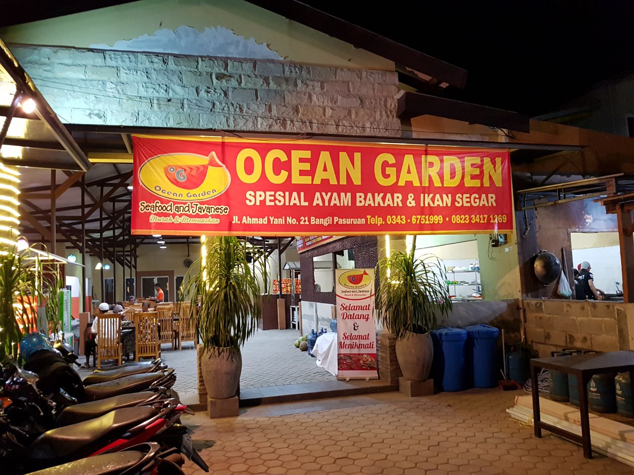 Pembukaan Rumah Makan Ocean Garden