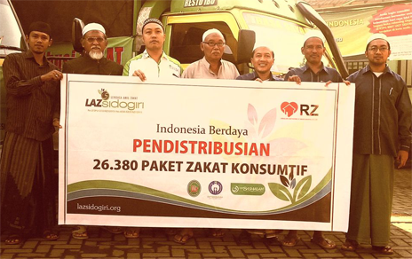 BMT UGT Distribusikan 34.825 Paket Zakat Konsumtif