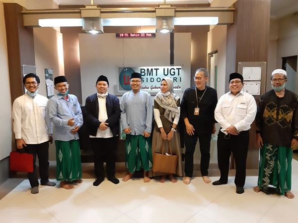 Kunjungan dari Badan Pengelola Keuangan Haji (BPKH) dan Bank Sinar Mas Syariah Jakarta.