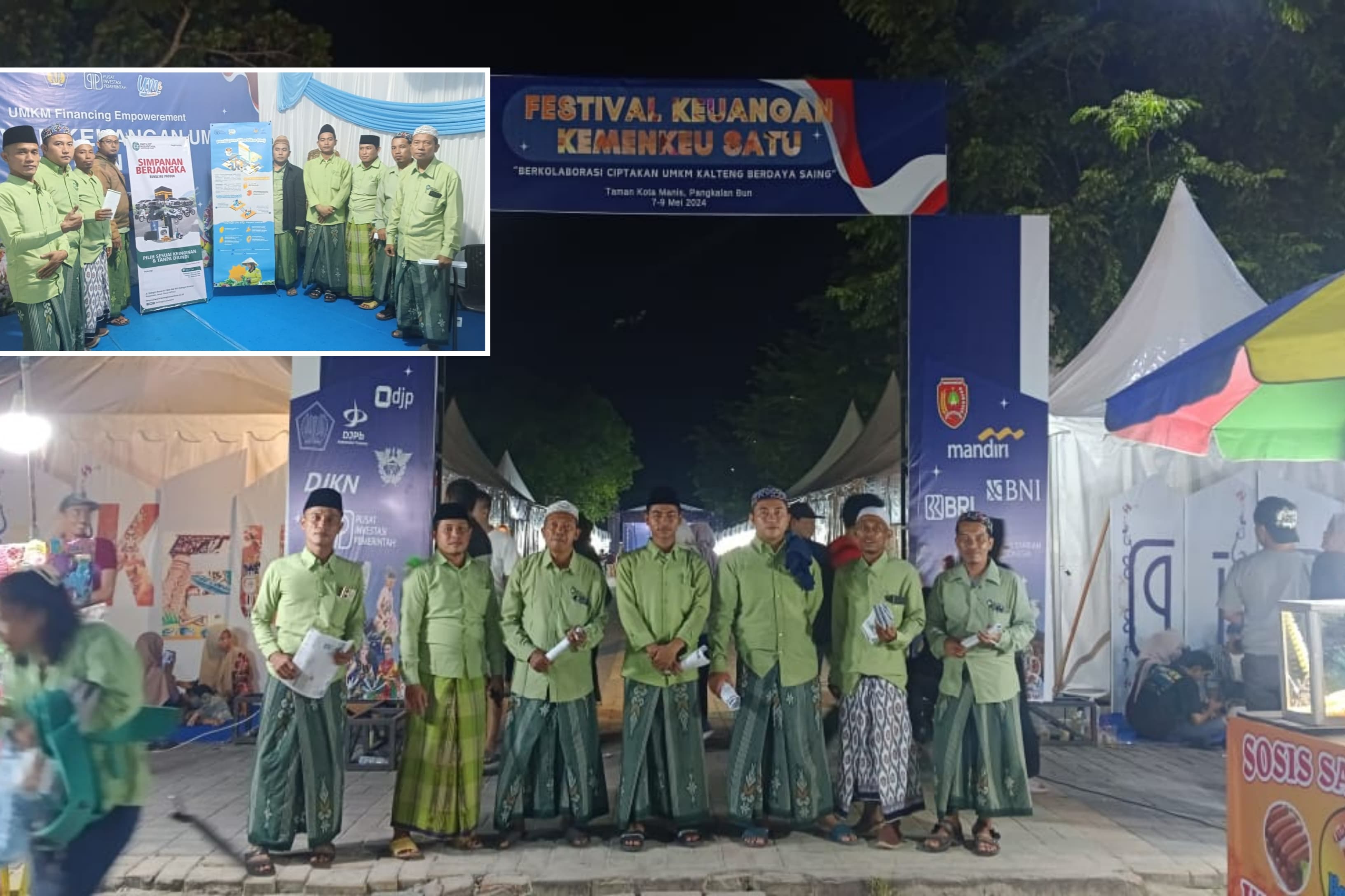 BMT UGT NUSANTARA IKUTI FESTIVAL KEUANGAN KEMENKEU SATU DI PANGKALAN BUN KOTAWARINGIN BARAT KALTENG