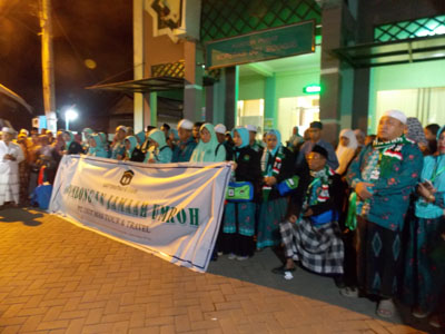 PT. UGT Mas Tour & Travel Lepas 65 Jamaah Umrah