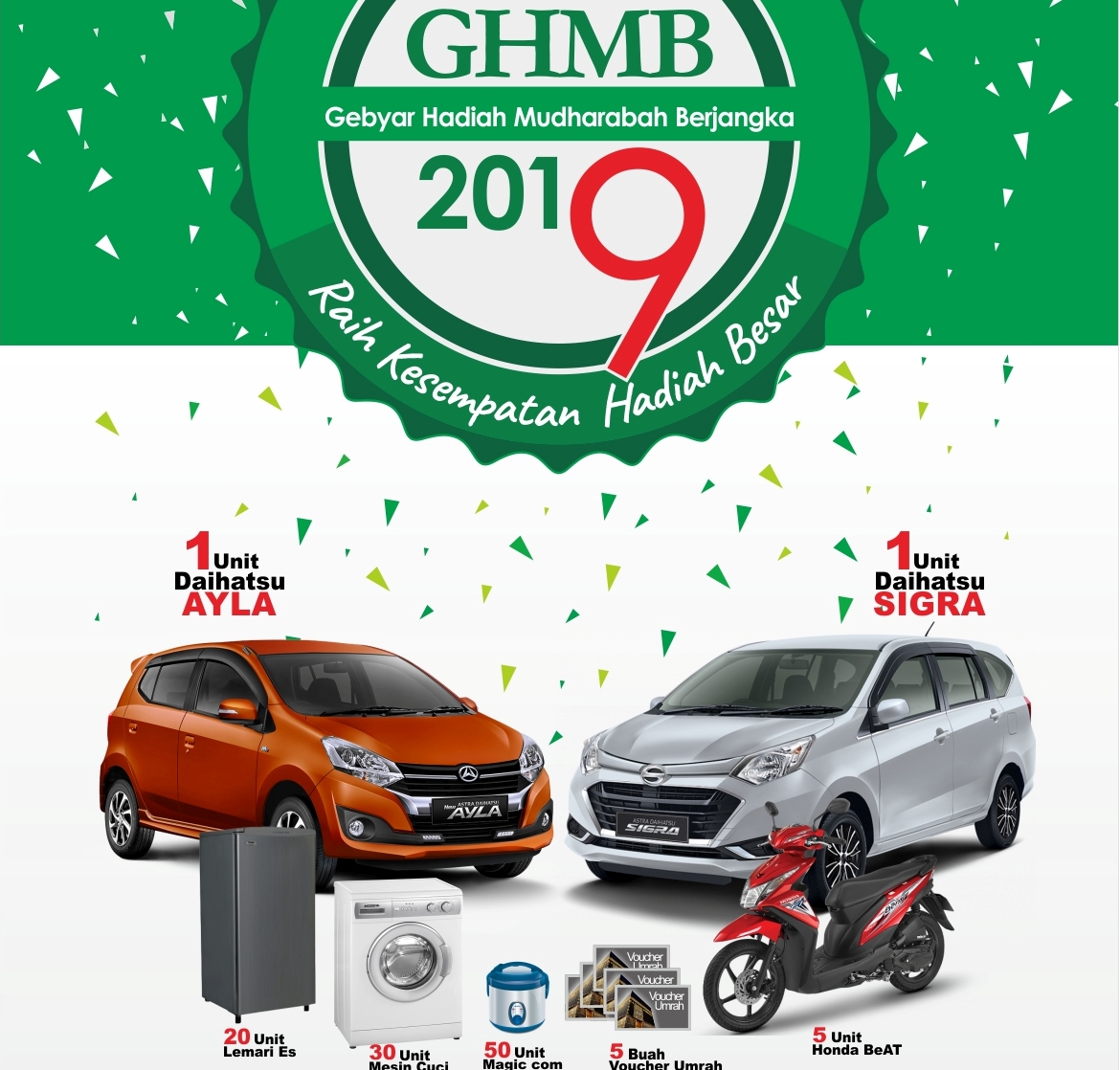 SAATNYA ANDA JADI PEMENANG GRAND PRIZE GHMB  2019